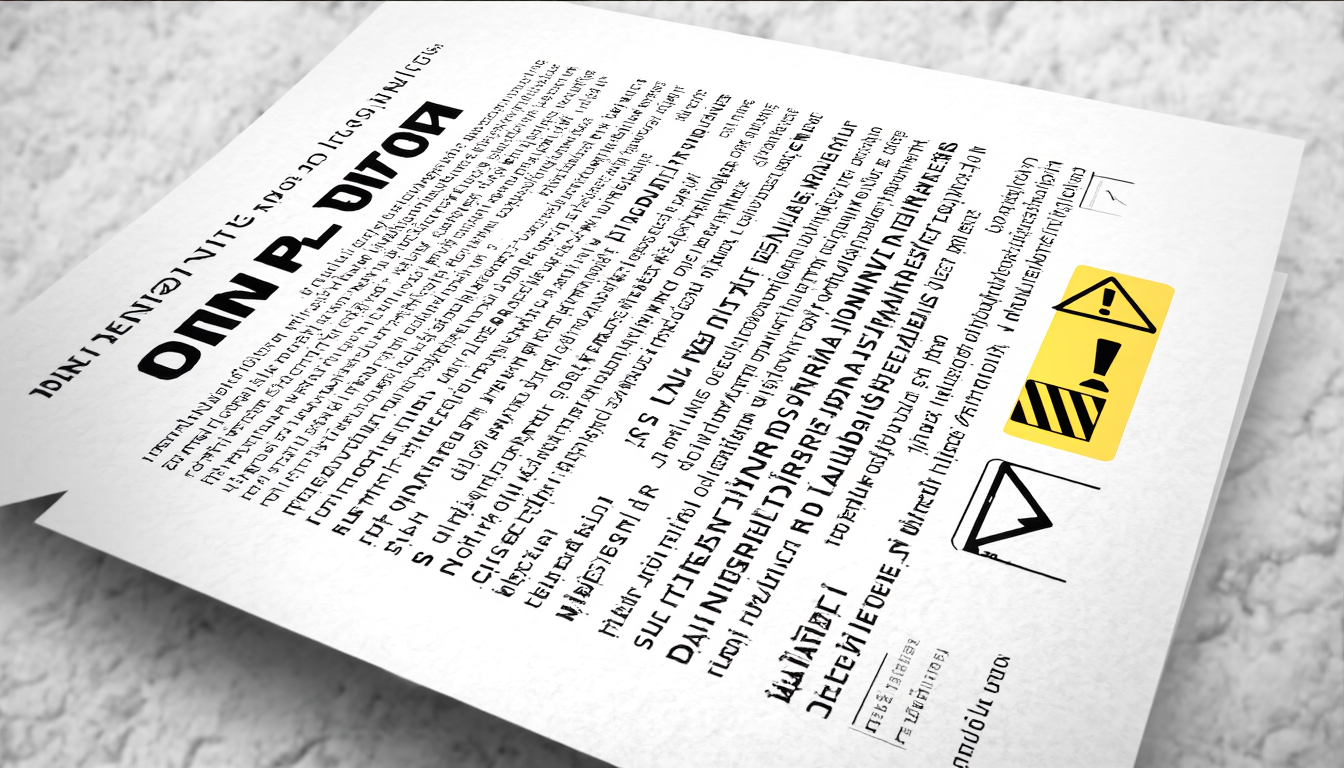 Legal Notice Document