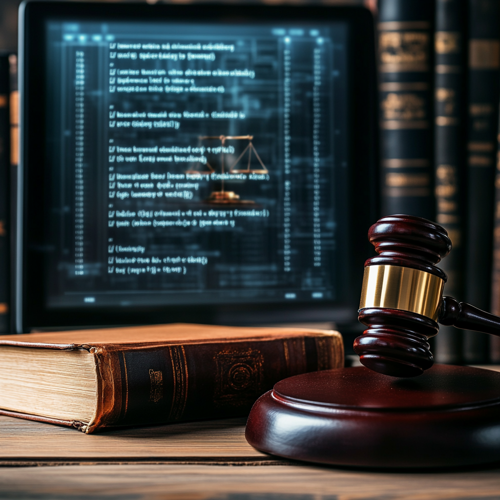 Legal Documents and Gavel